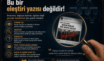 Bu bir eleştiri yazısı değildir!