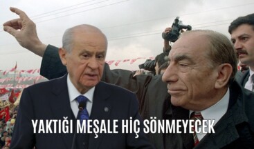Yaktığı meşale hiç sönmeyecek