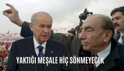 Yaktığı meşale hiç sönmeyecek