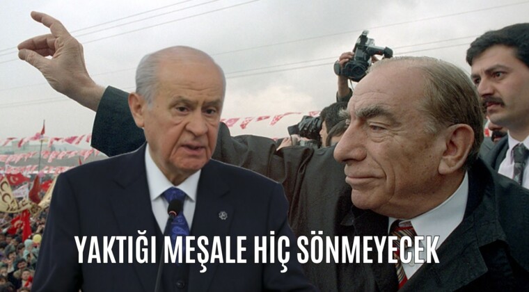 Yaktığı meşale hiç sönmeyecek