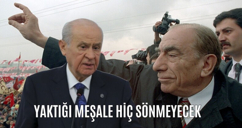 Yaktığı meşale hiç sönmeyecek