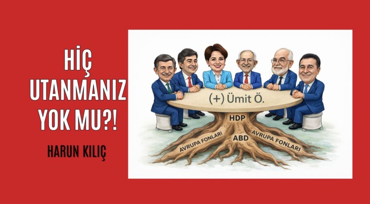 Hiç utanmanız yok mu?!