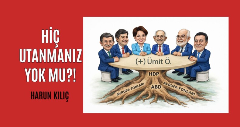 Hiç utanmanız yok mu?!