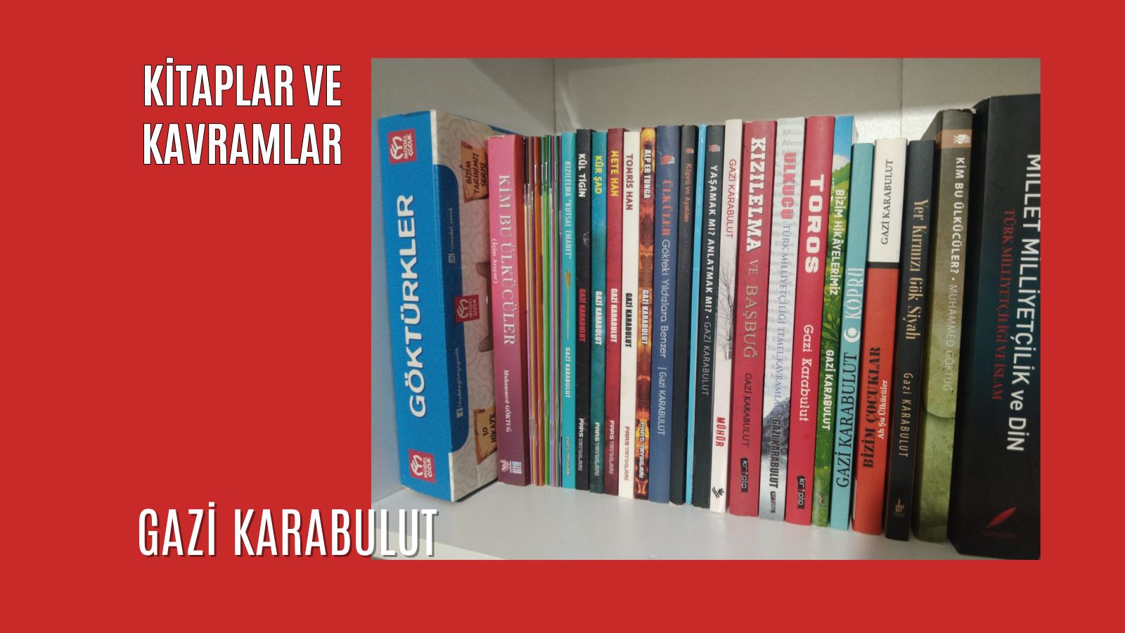 KİTAPLAR VE KAVRAMLAR