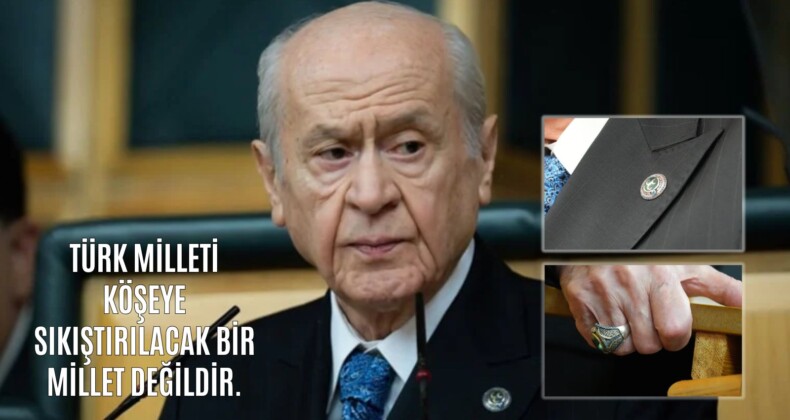 Türk milleti köşeye sıkıştırılacak bir millet değildir.