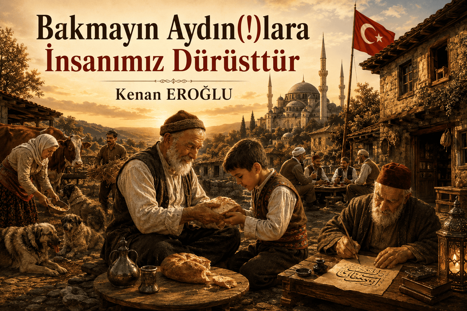 Bakmayın Aydın(!)lara İnsanımız Dürüsttür: