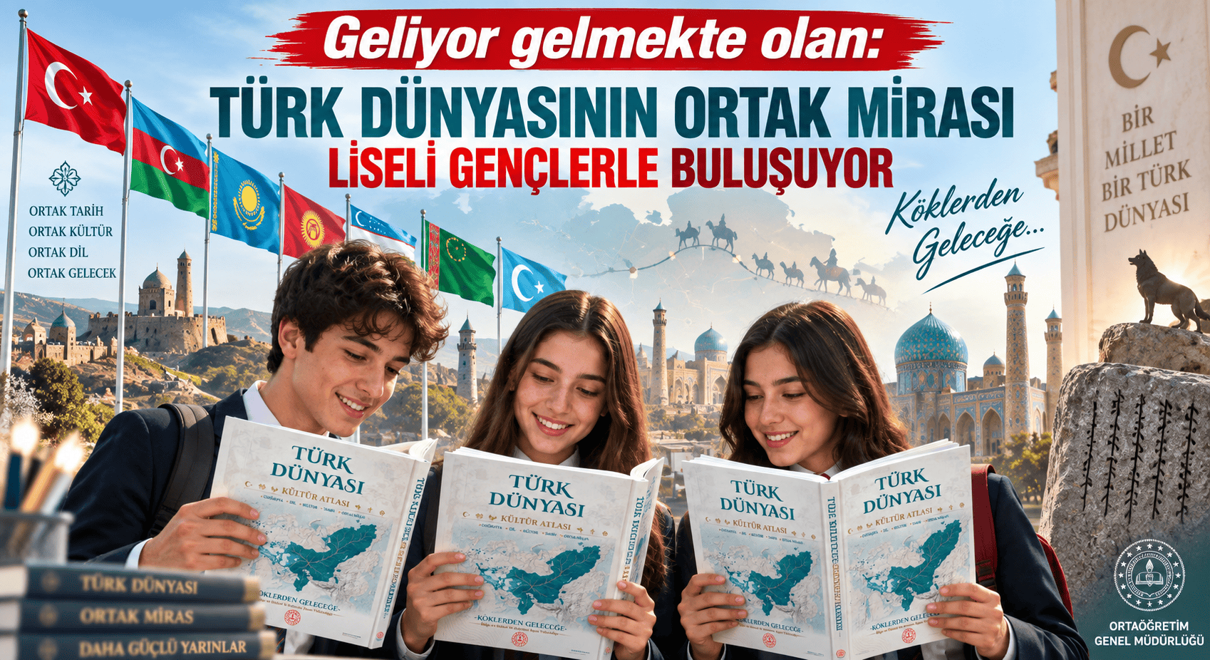 GELİYOR GELMEKTE OLAN: TÜRK DÜNYASININ ORTAK MİRASI LİSELİ GENÇLERLE BULUŞUYOR