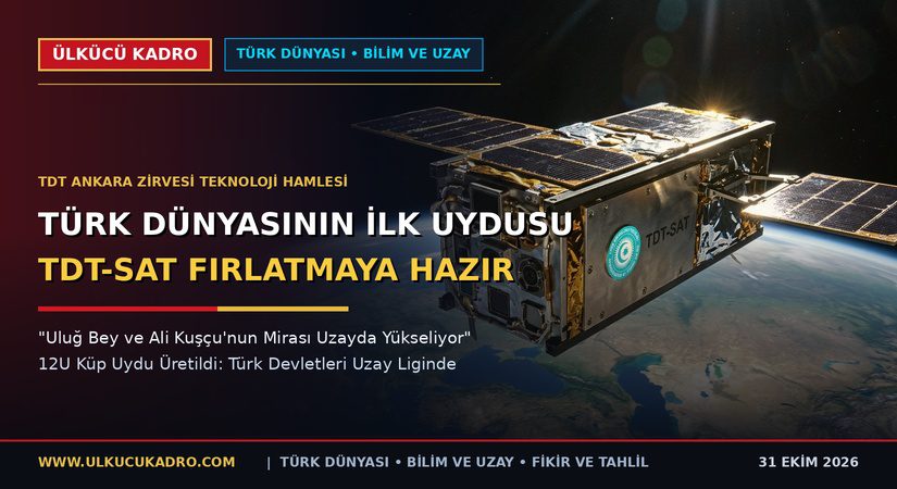 Türk Dünyası Uzay Liginde: TDT-SAT Küp Uydusu Üretildi, Göklere Yükseliyor