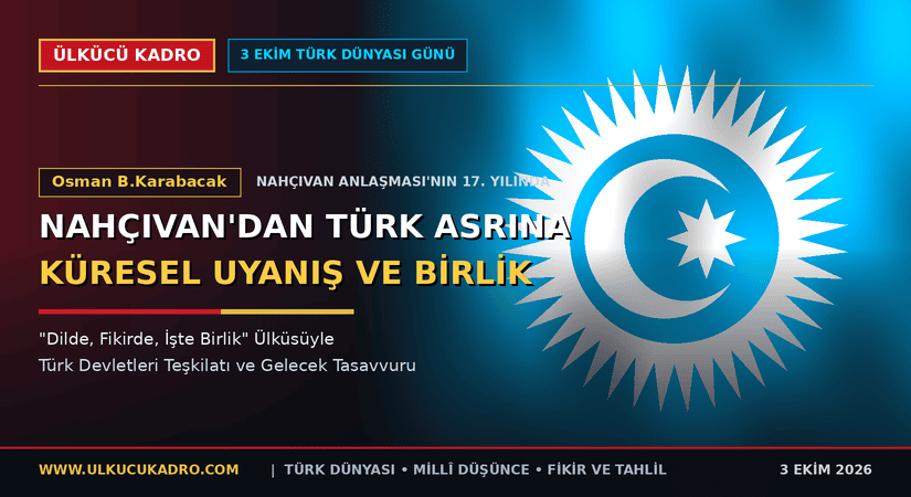 Nahçıvan’dan Türk Asrına: 3 Ekim Türk Dünyası Günü ve Küresel Uyanış